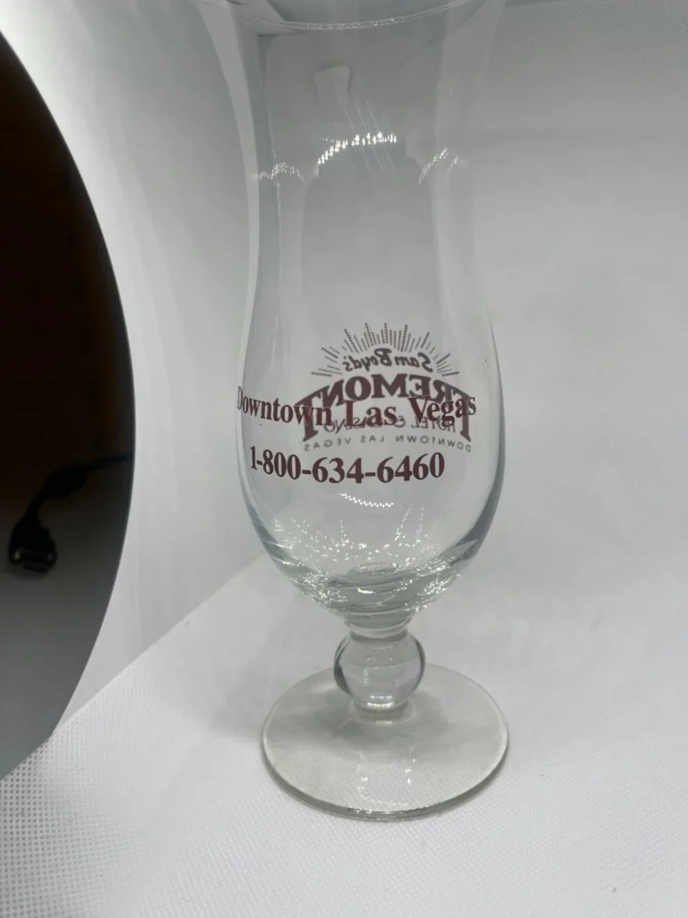 Sam Boyd's Fremont Hotel Las Vegas Hurricane Glass